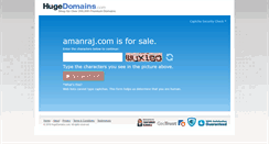 Desktop Screenshot of amanraj.com